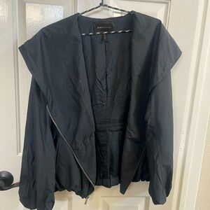 BCBG Max Azria black leather jacket Medium